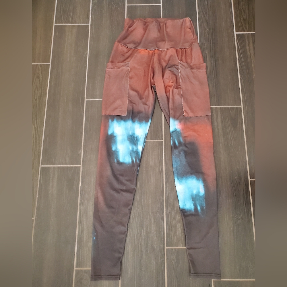 Tiedie Leggings with pockets